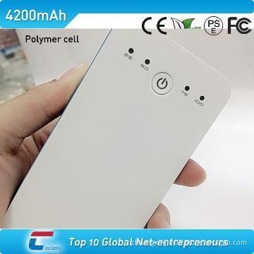 portable phone charger with double USB output and high capacity